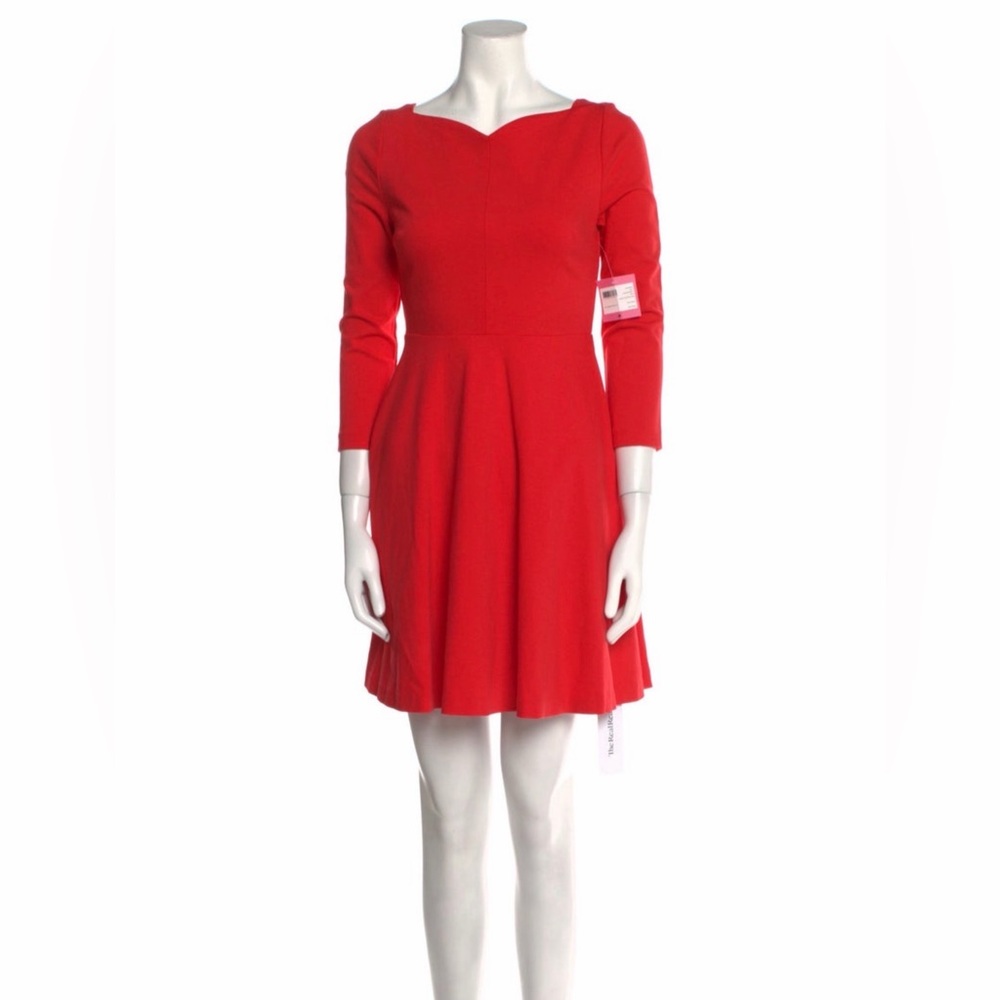 Kate Spade flare Red Mini Dress
